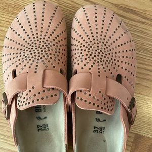 Birkenstock Boston Pink suede rivet 37